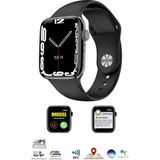 Rabbit Store Apple Iphone Uyumlu Akıllı Saat Konuşma Özellikli Watch 8 Pro - 44 mm - Siyah