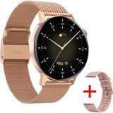 Rabbit Store Apple Iphone Uyumlu Akıllı Saat Mini Kadınlar Için Konuşma Özellikli Mini Smart Wtch - 35 - 48 mm - Rose Gold