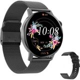 Rabbit Store Apple Iphone Uyumlu Akıllı Saat Mini Kadınlar Için Konuşma Özellikli Mini Smart Wtch - 35 - 48 mm - Siyah