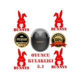 Rabbıt Store Oyuncu Kulaklikligi Sony Xperia Uyumlu Bluetooth Kulaklik Pro 65Ms - 5.1