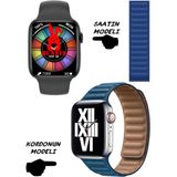 Rabbit Store Wacht 8 Akıllı Saat Konuşma Özellikli Nfc Özellikli Bt Konuşma Özellikli Akıllı Saat - 45 mm - Açık Mavi