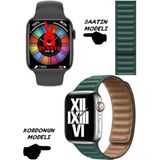 Rabbit Store Wacht 8 Akıllı Saat Konuşma Özellikli Nfc Özellikli Bt Konuşma Özellikli Akıllı Saat - 45 mm - Koyu Yeşil