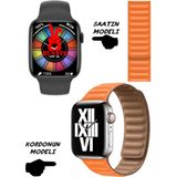 Rabbit Store Wacht 8 Akıllı Saat Konuşma Özellikli Nfc Özellikli Bt Konuşma Özellikli Akıllı Saat - 45 mm - Turuncu