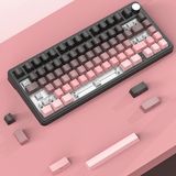 Rabbit Tech Black Gradiant Rgb Kablosuz Hotswap Mekanik Gaming Klavye Oyuncu Klavye - Pembe
