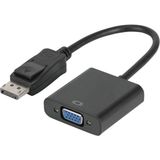 Rabelix Displayport To VGA Uyumlu Çevirici Dönüştürücü Adaptör Dp To VGA Pc Dizüstü Hdtv Monitör