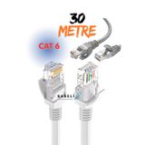 Rabelix Online Marketing 30 Metre Cat6 Network Internet Ethernet Bilgisayar Kablosu Rj45 - Rj45 30 Metre Patch Kablo
