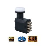 Rabelix Online Marketing 8'Li Full Ultra Hd 3d 4k Uyumlu Yağmur Korumalı Sekizli Çanak Uydu Lnb 8li LNB