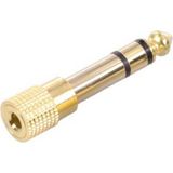 Rabelix Piyano-Gitar-Anfi Amfi Gold 6.3mm Erkek 3.5mm Dişi Adaptör Stereo Kulaklık Mikrofon Dönüştürücü