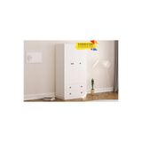 Rabi Elif Modern 3 Kapak 2 Çekmeceli Gardırop