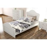 Rabi Mobilya Gold Country Karyola - 90 x 190 cm - Beyaz