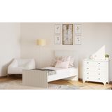 Rabi Mobilya Irem Country Karyola 90X190 - 90 x 190 cm - Beyaz