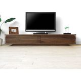 Rabi Mobilya Prestij Wood Ceviz Renkli Suntalam Malzemeden Üretilmiş Modern TV Ünitesi