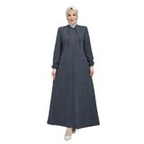 RABİA ŞÖNİL KADIN FERACE Gri 52