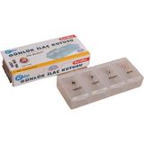 Rabır Günlük Ilaç Kutusu - Ilaç Saklama Kabı - % 0 Bpa - Hijyenik