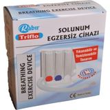 Rabır Triflo Solunum Egzersiz Cihazı 3 Tane Üfleme Topu Çift Yönlü Yıkanabilir Tasarım