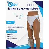 Rabır Yaşlı Erkek Modeli Külotlu İdrar Toplayıcı Hasta Bezi Cilt Dostu ve Kullanımı Kolay - Standart