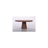Rabo Craft Doğal Ahşap Pasta Kek Standı , Ahşap Ayaklı Kek Standı, Sunumluk, Peynir Tabağı 28 cm