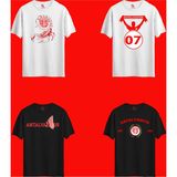 Rabona Fashion Antalyaspor 4 Farklı Tasarım Taraftar T-Shirt Seti - Karışık - XL