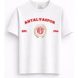 Rabona Fashion Antalyaspor Varsity 1966 Çocuk Tişörtü - Beyaz