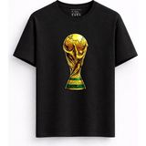 Rabona Fashion Dünya Futbol Kupası Tişörtü - Siyah
