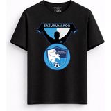 Rabona Fashion Erzurumspor Mavi Beyaz Aşk T-Shirt - Siyah - L