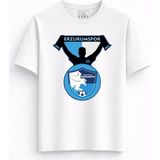 Rabona Fashion Erzurumspor Mavi Beyaz Aşk T-Shirt