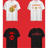 Rabona Fashion Eskişehirspor 4 Farklı Tasarım Taraftar T-Shirt Seti - Karışık