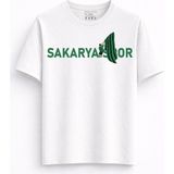 Rabona Fashion Sakaryaspor Yeşil Siyah Tutku 54 T-Shirt - Beyaz - M