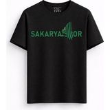 Rabona Fashion Sakaryaspor Yeşil Siyah Tutku 54 T-Shirt