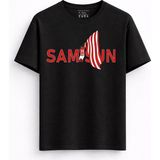 Rabona Fashion Samsun Victory Wave Tişört - Siyah