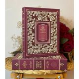 Rabsev 10X15CM 200 Fotoğraf Kapasiteli Kutulu Desenli Lüks Ofset Fotoğraf Albümü Bordo - Çok Renkli