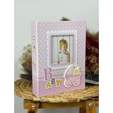 Rabsev 10x15cm 200 Fotoğraf Kapasiteli Lüks Çerçeveli Bebek Fotoğraf Albümü Pp46200-2-p