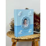 Rabsev 10x15cm 200 Fotoğraf Kapasiteli Lüks Çerçeveli Bebek Fotoğraf Albümü Rspp46200-m