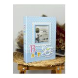 Rabsev 10x15cm 200 Fotoğraf Kapasiteli Lüks Pencereli Bebek Fotoğraf Albümü Pp46200-2-m