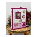 Rabsev 10x15cm 200 Fotoğraf Kapasiteli Lüks Pencereli Bebek Fotoğraf Albümü Rs462003-p