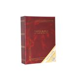 Rabsev 13x18cm 100 Fotoğraf Kapasiteli Ciltbezli Lüks Fotoğraf Albümü (BORDO)