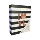 Rabsev Fotoğraf Albümü 10x15cm 200 Fotoğraf Kapasiteli Renkli Love Desenli Anı Albümü
