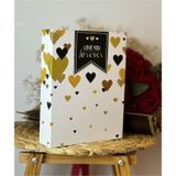 Rabsev Fotoğraf Albümü 10x15cm 200 Fotoğraf Kapasiteli Renkli Love You Desenli Anı Albümü cok-renkli