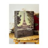 Rabsev Fotoğraf Albümü 10x15cm 200 Lük Renkli Eyfel Kulesi Desenli Anı Albümü