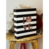 Rabsev Fotoğraf Albümü 15x21cm 100 Fotoğraf Kapasiteli Renkli Love Desenli Anı Albümü