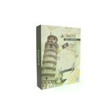 Rabsev RS4602-2 10x15 cm 200 Fotoğraf Kapasiteli Eyfel Kulesi Desenli Anı Fotoğraf Albümü