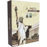 Rabsev RS4602-2 Fotoğraf Albümü 10x15cm 200 Fotoğraf Kapasiteli Özgürlük Anıtı Desenli Anı Albümü