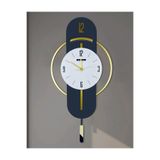 RacartShop Ultra sessiz, gold ve gümüş ayrıntılı, hediye, salon, ofis, mutfak dekoratif duvar saati D32ANTRASİT