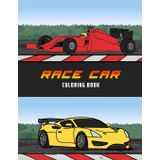 Race Car Coloring Book