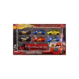 Racer 6 Adet Tır Seti Metal Oyuncak Koleksiyonluk Ve Eğlenceli Set