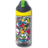 Rachel Ellen Design Space Desenli Çocuk Pipetli Suluk 350ML - Standart