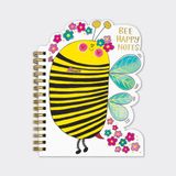 Rachel Ellen - Vızıldayan Arı Şeklinde Tel Ciltli Defter