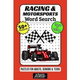 Racing & Motorsports Word Search Puzzle Book: 50+ Fun & Easy-to-Read Puzzles Featuring Race Tracks, Legendary Drivers, Iconic Cars & High-Speed Action for Adults, Seniors & Teens