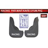 Racing Parçalı Mavi Kavis Uyumlu Paçalık Çamurluk Tozluk