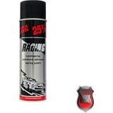 Racing Sprey Boya 500 ml Oto Ev Bahçe Dekoratif Boyama Metal Ahşap Cam - Mat Siyah